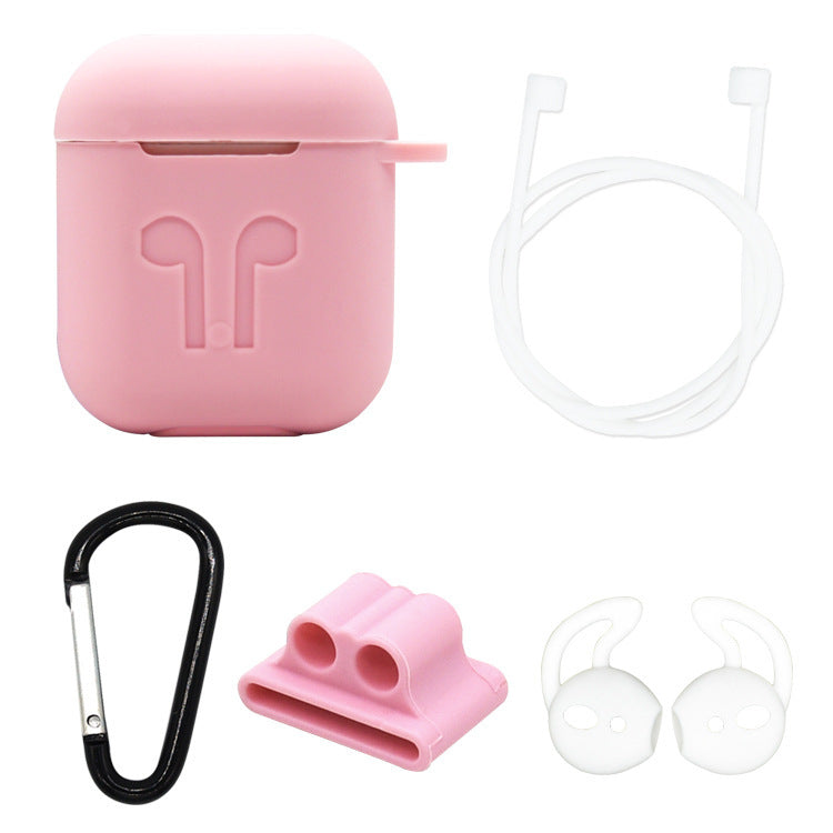 Compatible with Apple, Applicable airpods thick bluetooth headset charging box anti-fall silicone storage box ARZ