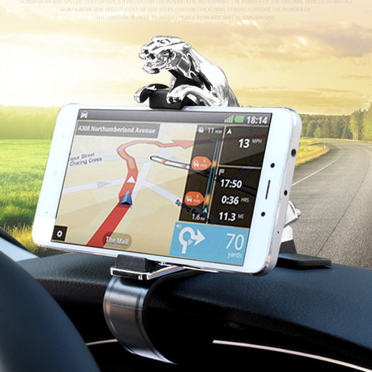 Car-Accessories Phone-Holder Gps-Stand Cellphone Adjustable Jaguar-Design 360-Degree ARZ