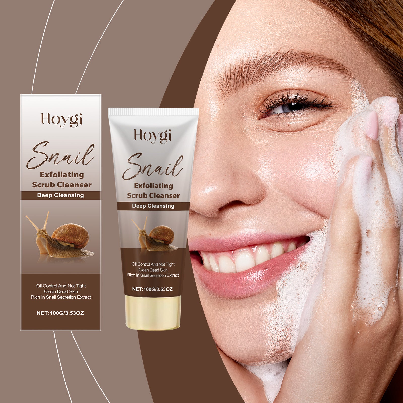 Mild Nourishing Moisturizing Clean Facial Grease Not Tight Facial Cleanser ARZ