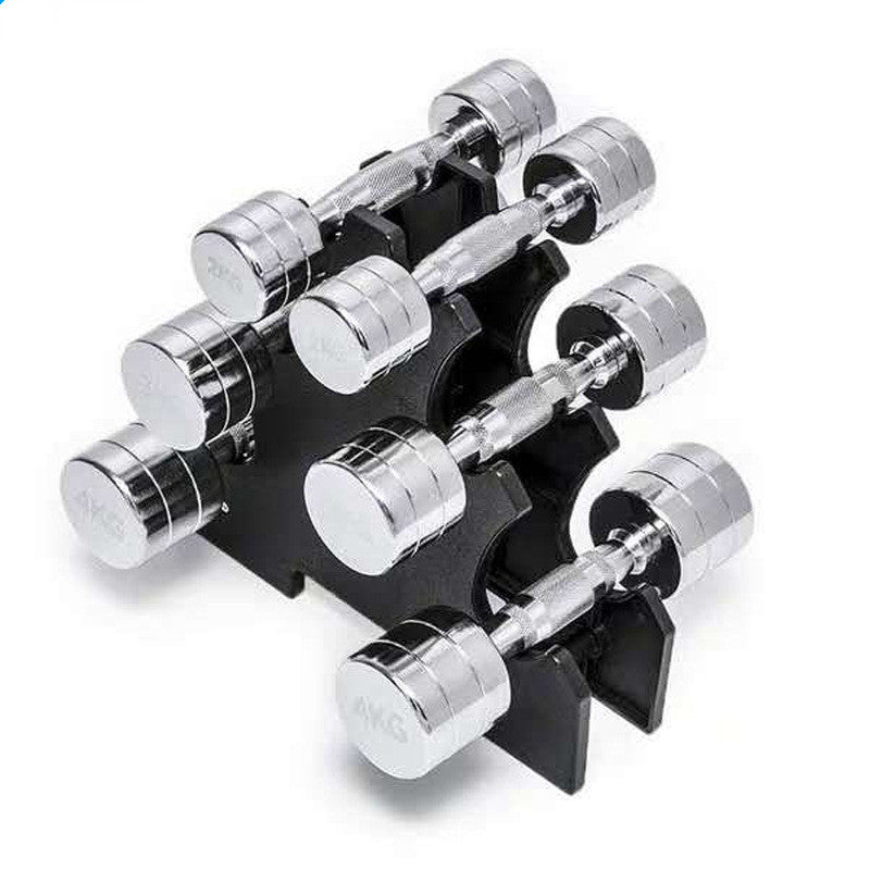 Pure Steel Home Fitness Electroplating Dumbbell Gym Equipment ARZ