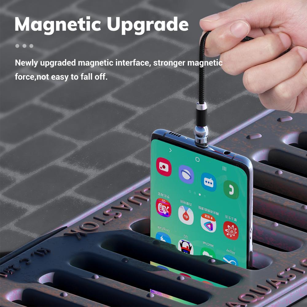 Compatible with  , 360 degree rotation of magnetic charging cable ARZ