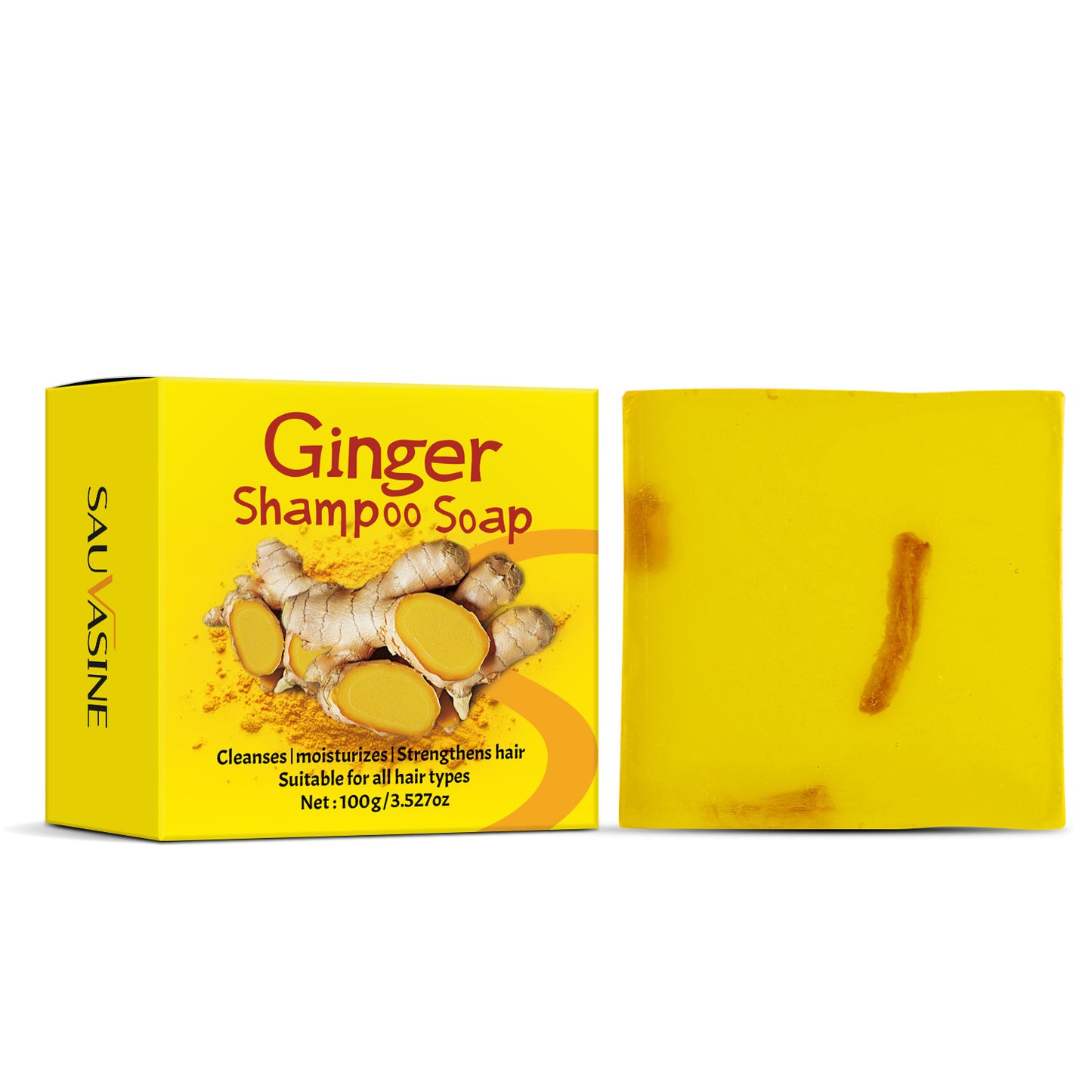 Ginger Shampoo Soap Hair Care ARZ