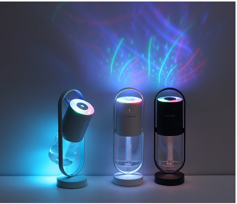 Magic Shadow USB Air Humidifier For Home With Projection Night Lights Ultrasonic Car Mist Maker Mini Office Air Purifier ARZ