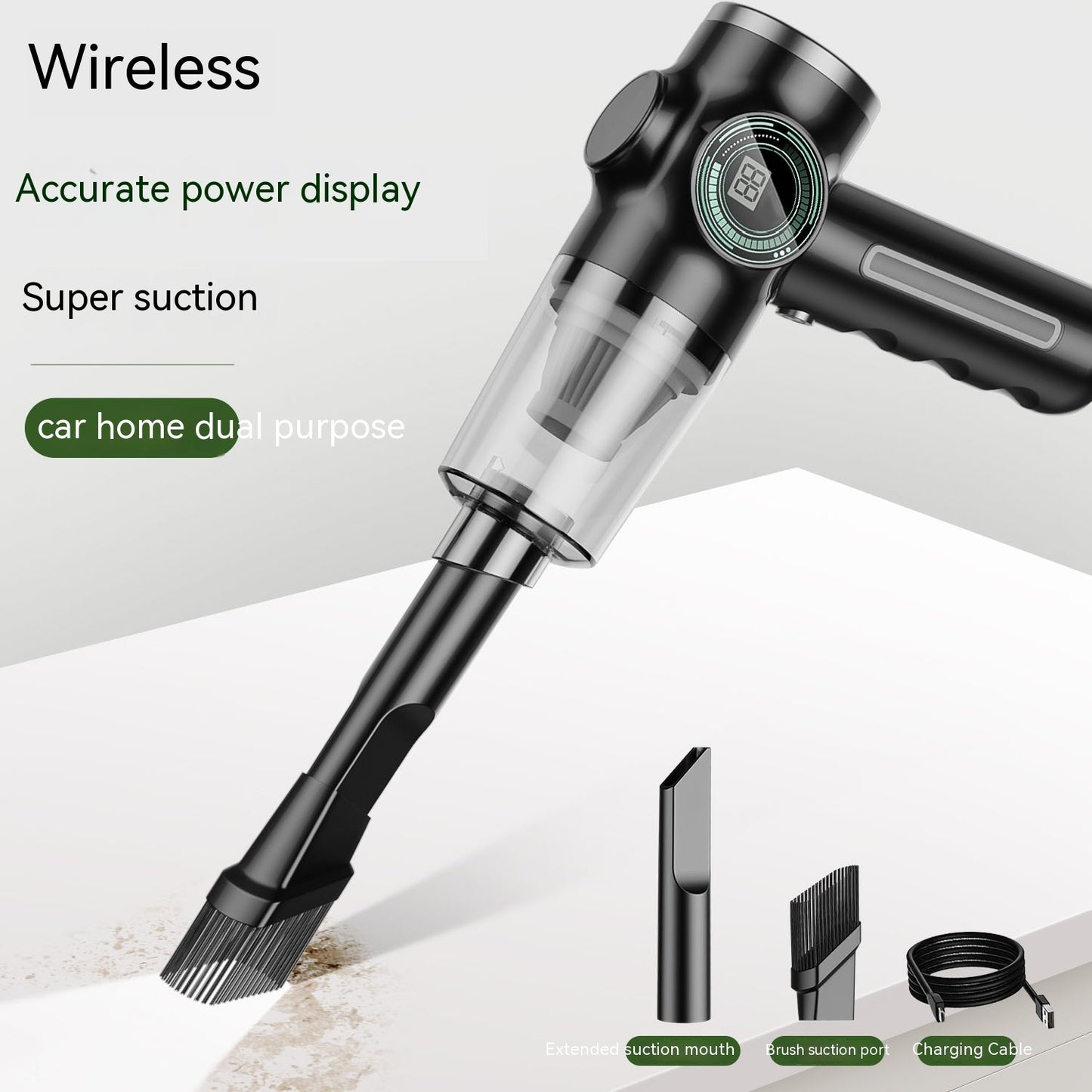 Mini Home Car Wireless Handheld Vacuum Cleaner ARZ