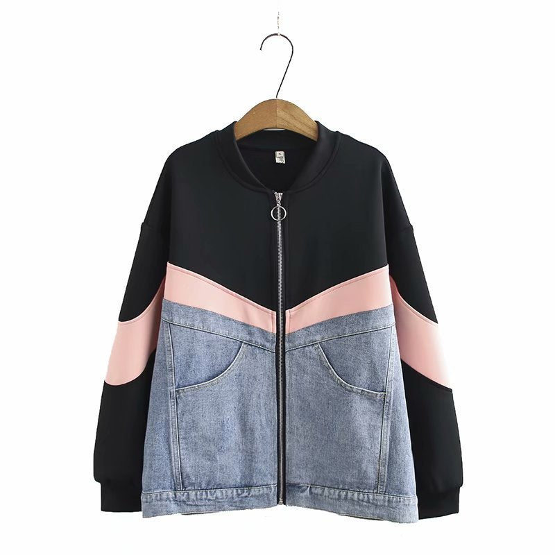 Women's Denim Casual Jacket Coat ARZ