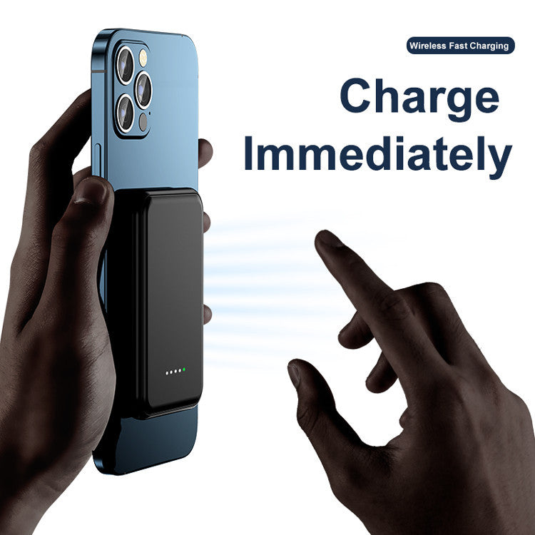 Mini Magnetic Power Bank 5000mAh Wireless ARZ