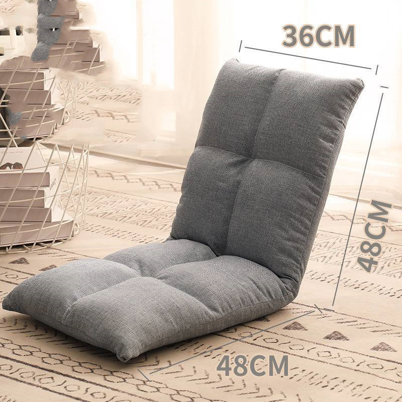 Bed Backrest Floor Small Sofa Folding Single Bay Window Computer Recliner ARZ