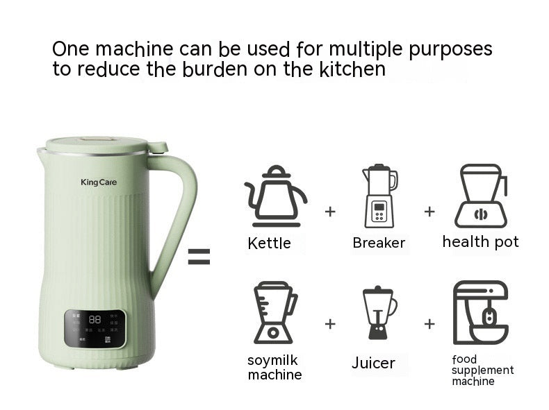 Mini Small Soybean Milk Machine Wall-breaking Model Filter-free Automatic Heating Juice Extractor ARZ