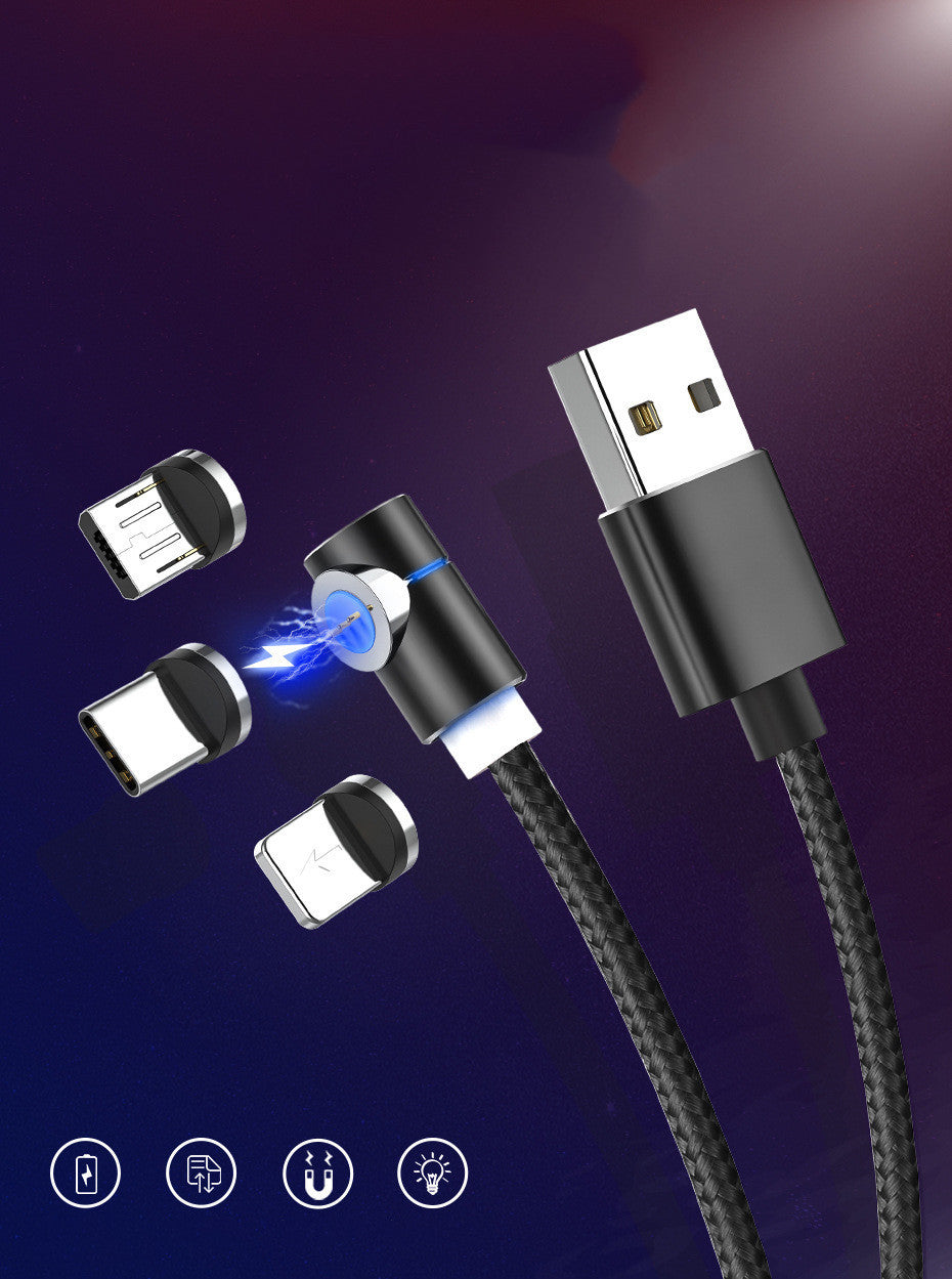 Magnetic Cable LED Magnet Charger Cable USB Cable & USB Type-C USB C ARZ