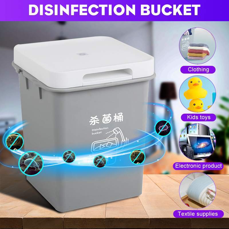 4L USB UV Phone Mask Sterilizer Disinfection Cabinet Ultraviolet Light Sterilization Manicure Tools Home UV Sterilizezation Box ARZ