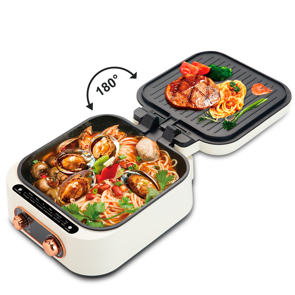 Household Multi-functional Electric Cooker Hot Pot Roasting Hot Pot One ARZ