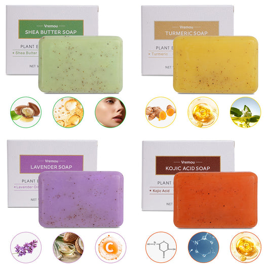 Ginger Kojic Acid Soap Lavender Milk Wood ARZ