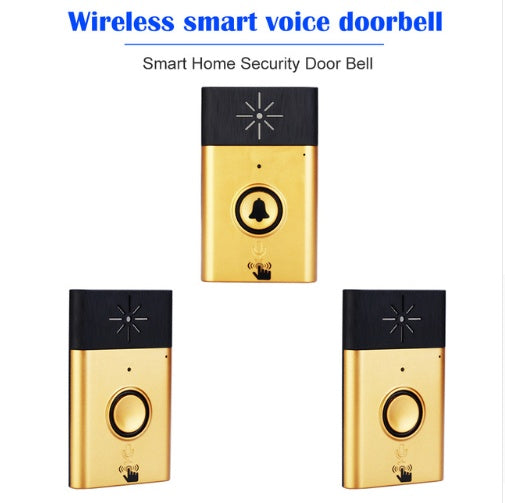 Wireless wifi voice doorbell home remote intelligent self-power generation ARZ