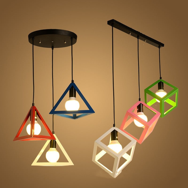 Three Head Modern Simple Pendant Lamp ARZ