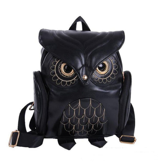 Japanese and Korean trends, women's Owl backpack, leisure travel bag, fashion personality cartoon Backpack ARZ