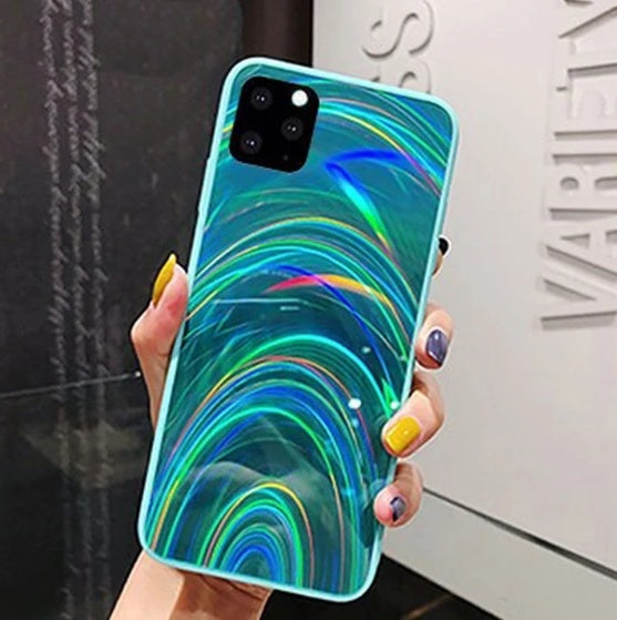 Rainbow Mirror Soft Case Phone Case ARZ