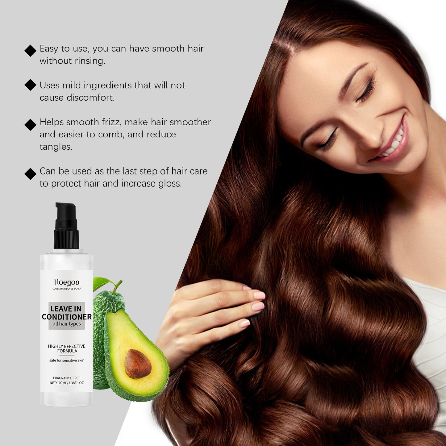 Improve Dry And Manic Hair Care Nourishing Hair Brightening And Soft ARZ