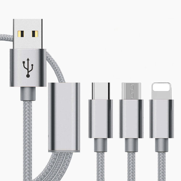 Three-in-one charging cable for mobile phones ARZ