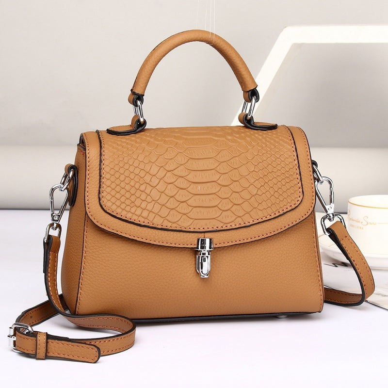 Real Leather Cross - Shoulder Bag Head Layer ARZ