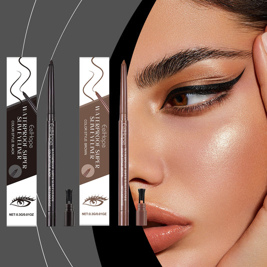 Daily Long Lasting And Does Not Fade Eyeliner Silky Smooth Eye Makeup Color Natural ARZ