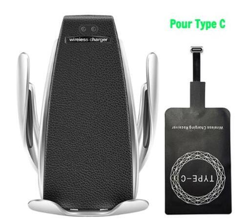 Car Wireless Charger 10W Induction Car Fast Wireless Charging With Car Phone Holder S5 ARZ