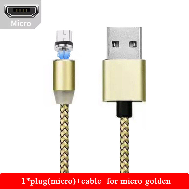 Compatible with Apple , YBD 1m magnetic LED charging cable ARZ