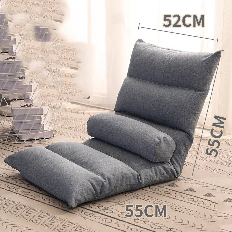 Bed Backrest Floor Small Sofa Folding Single Bay Window Computer Recliner ARZ