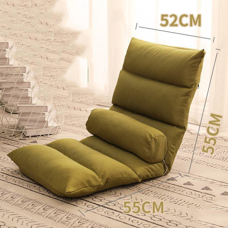 Bed Backrest Floor Small Sofa Folding Single Bay Window Computer Recliner ARZ