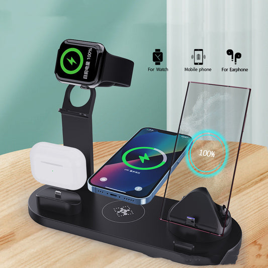 Plastic 3 In 1 Wireless Charger Stand Fast ARZ