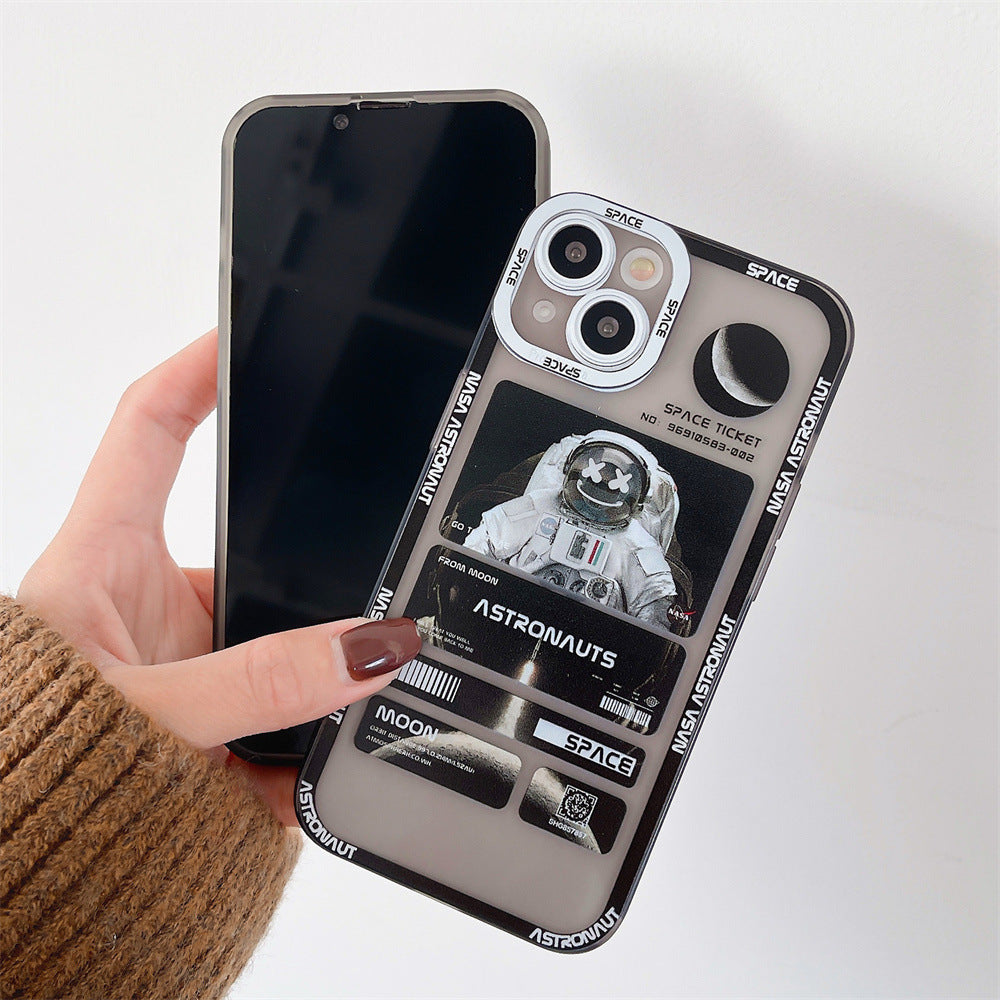 Fashion Contrast Color Space Astronaut Phone Case ARZ