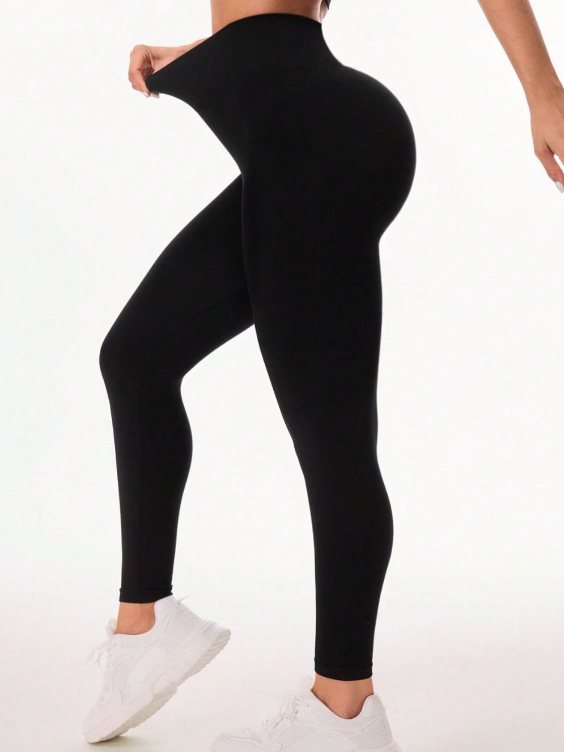 Pocketed High Waist Active Leggings Trendsi