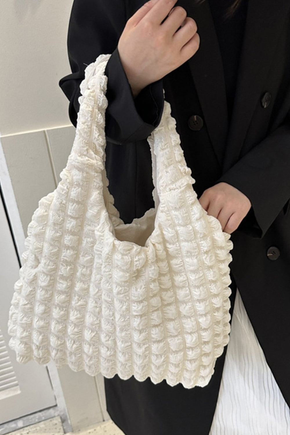 Zenana Cloud Puffy Shoulder Tote Bag Trendsi