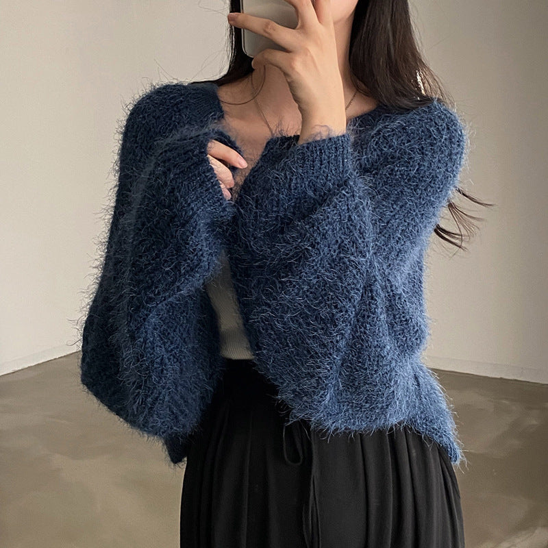 Lazy Fashion Knitted Cardigan For Women ARZ