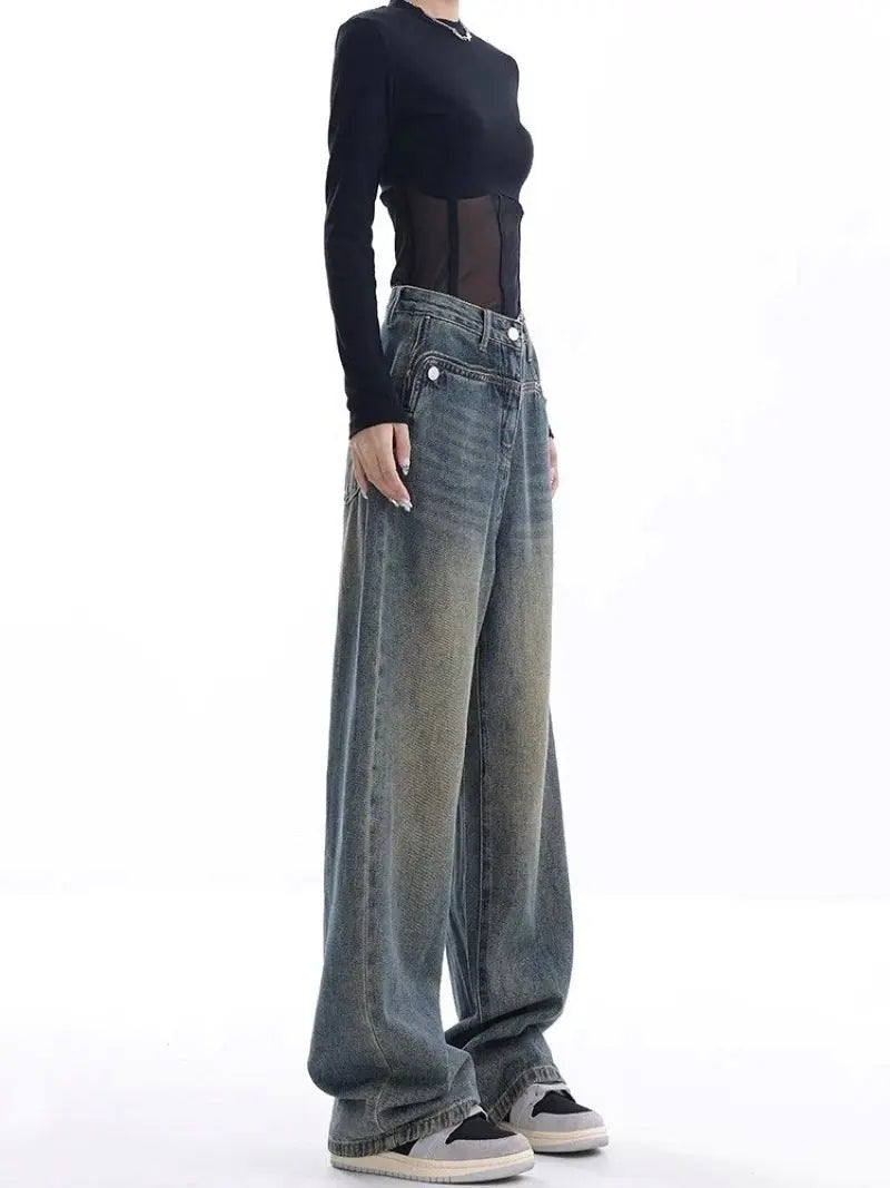 Fashionable New Retro Jeans For Women ARZ