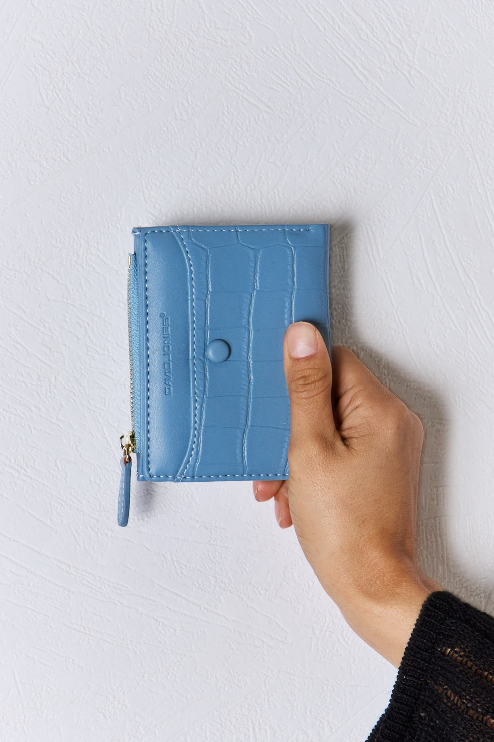 David Jones Texture PU Leather Mini Wallet Trendsi