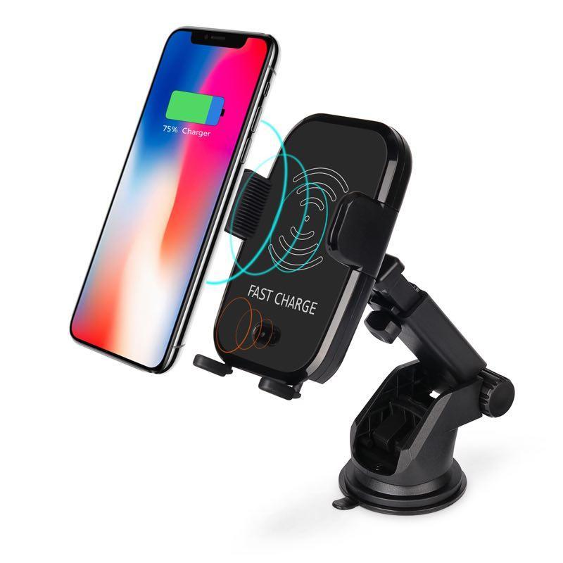 Fast Wireless Car Charger with Automatic Infrared Sensor Car Mount ARZ