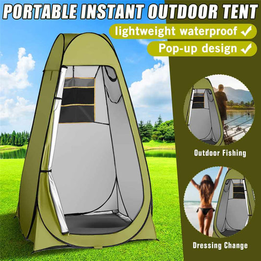 Portable Privacy Shower Toilet Automatic Camping Tent UV Function Travel Camping Tent Outdoor Dressing Beach Sun Shelte ARZ