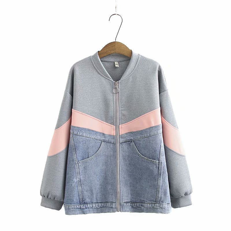 Women's Denim Casual Jacket Coat ARZ