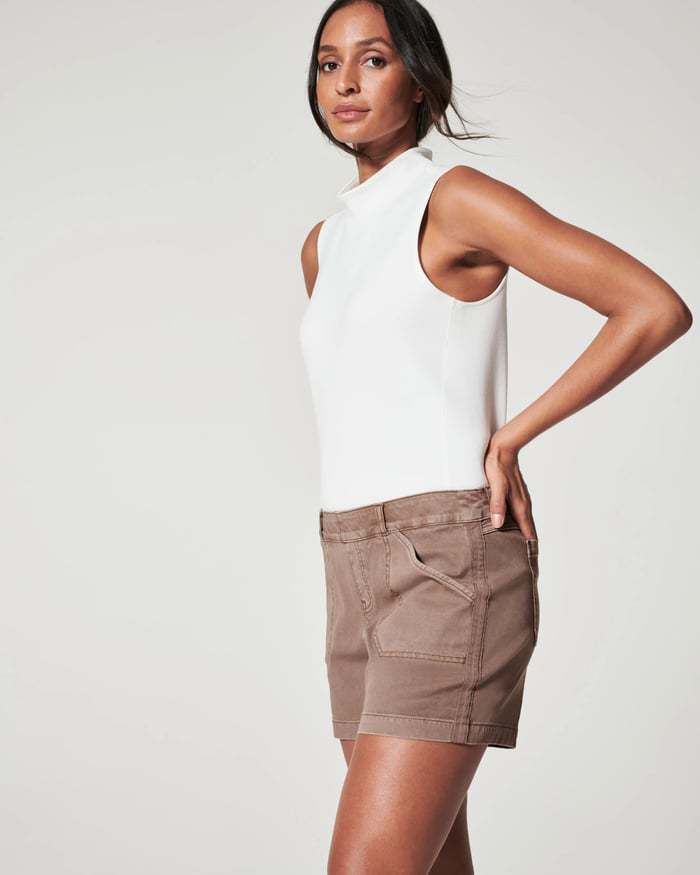 Women's Casual Cotton And Linen A-line Loose Shorts ARZ