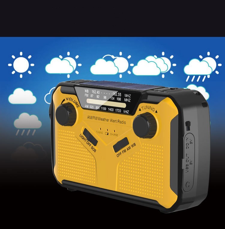 Weather Forecast Solar Emergency Radio ARZ