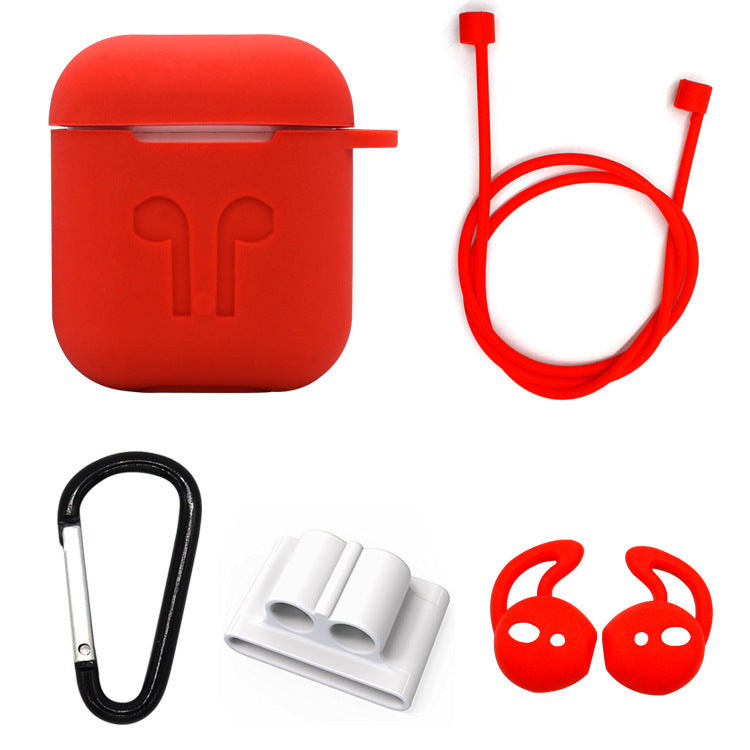 Compatible with Apple, Applicable airpods thick bluetooth headset charging box anti-fall silicone storage box ARZ