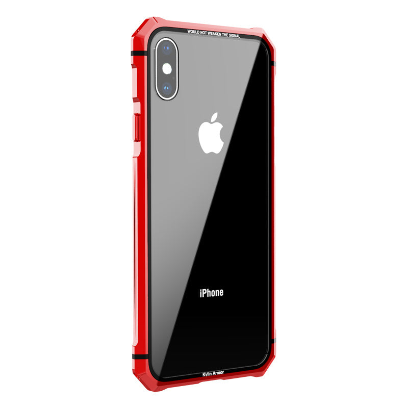 Transparent tempered glass phone case ARZ