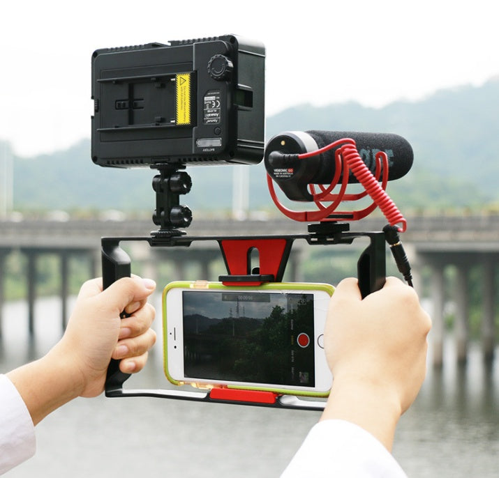 Compatible With Apple, Ulanzi Handheld Smartphone Video Rig Case For  Samsung,Phone Rig Stabilizer For Live Stream Youtube Filmmaking Vlogger ARZ