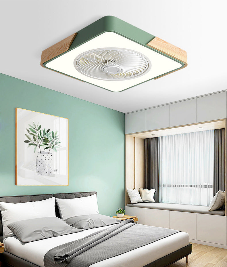 Rotating Air Guide Electric Hanging Fan Lamp ARZ