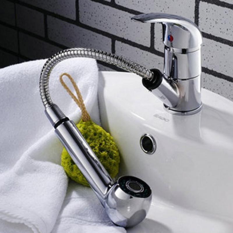 Chrome Kitchen Tap Spare Faucet Pull Out Spray Shower Head ARZ