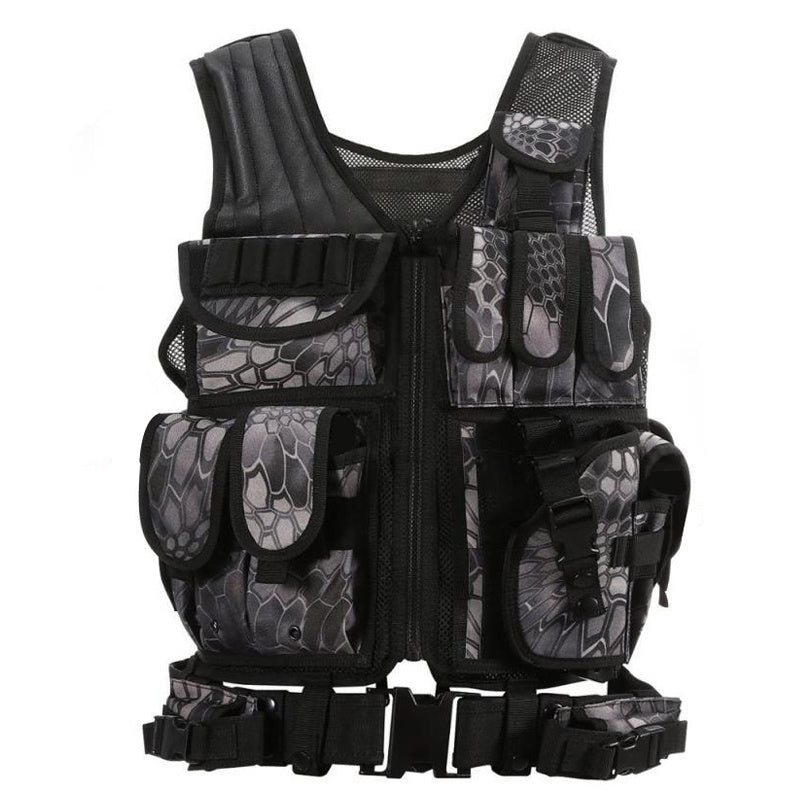 Tactical Vest Military Combat Army Armor Vests Molle Airsoft Plate Carrier Swat Vest Outdoor Hunting Fishing CS Training Vest ARZ