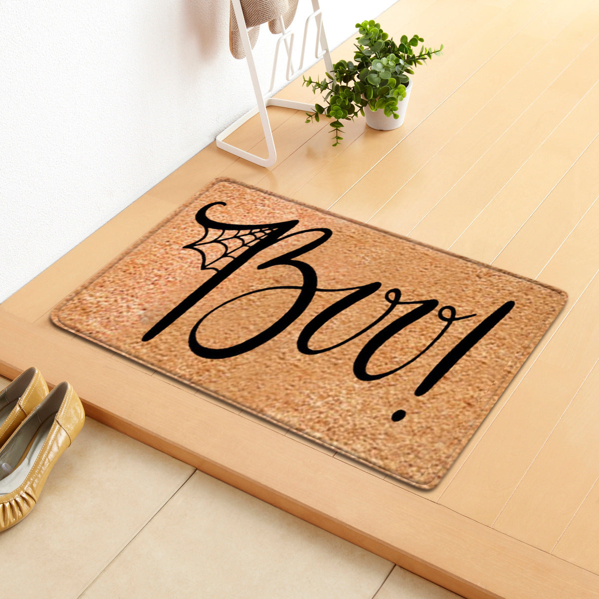 Halloween Letter Door Mat Kitchen Mat Bedroom Living Room Carpet Floor Mat ARZ