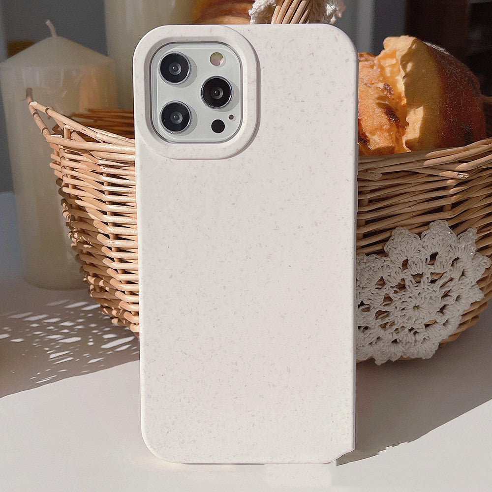 Fully Degradable Phone Case Suitable For Apple IPhone 14 Pro Max Wheat Straw Protective Case ARZ