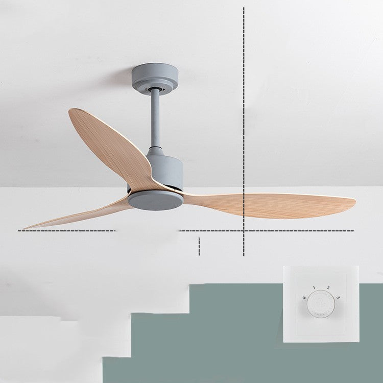 New Scandinavian Industrial Ceiling Fans Without Lights ARZ