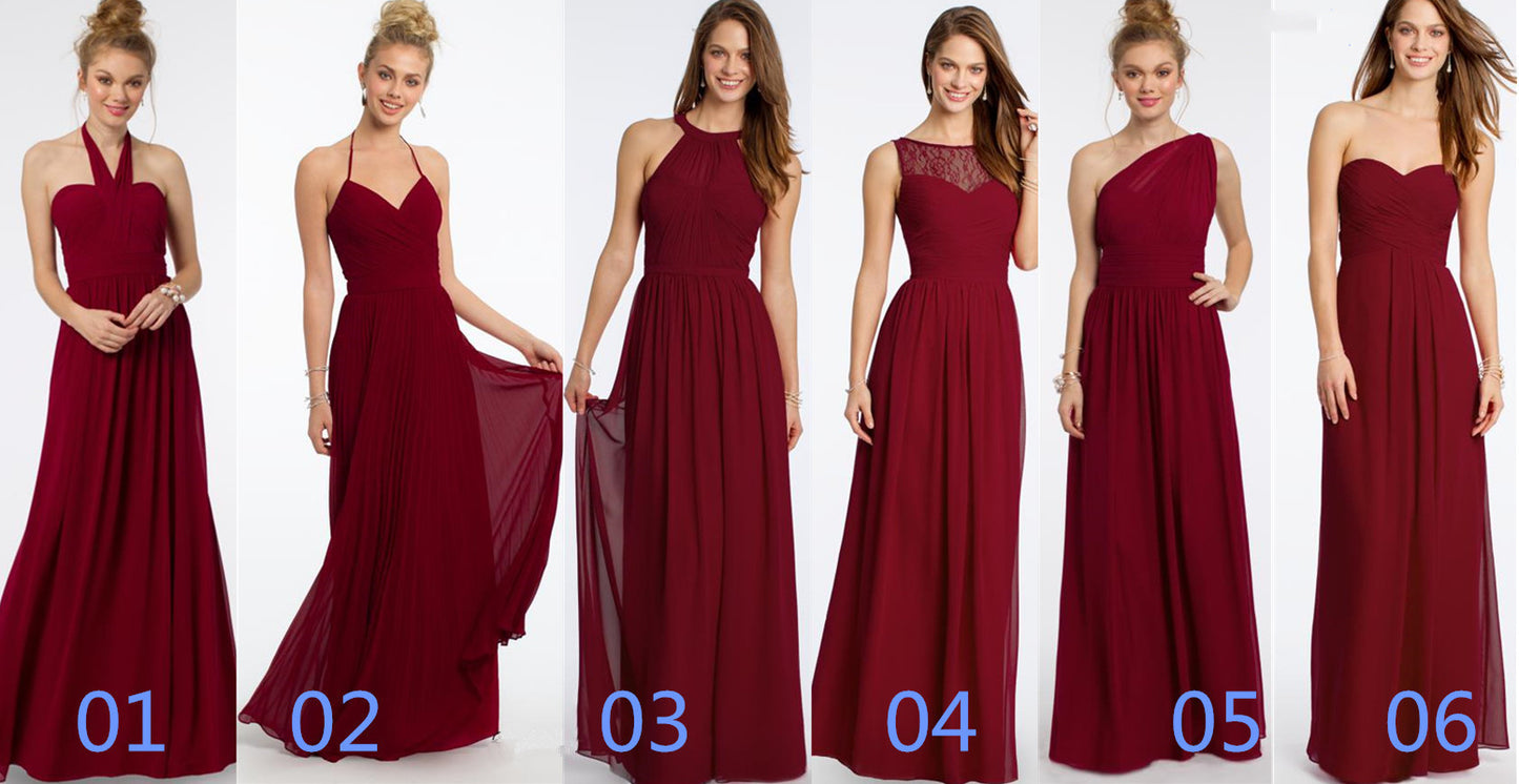 Fashionable Western Bridesmaid Dresses For Women ARZ